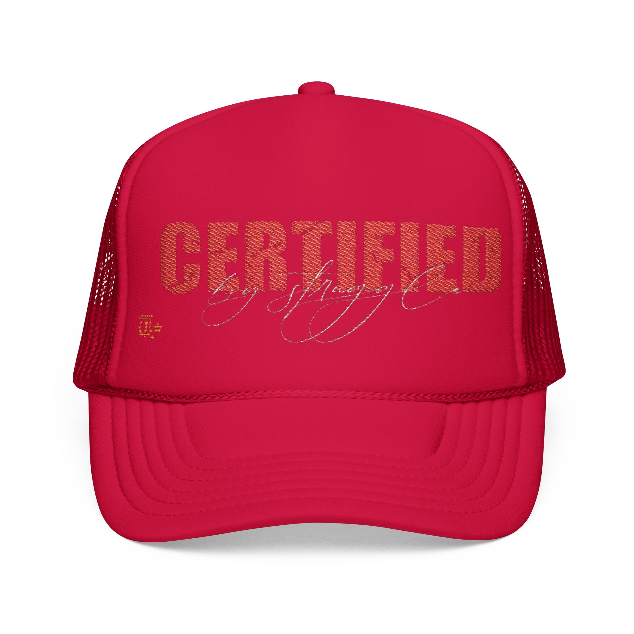 'Certified' Stylish Foam Trucker Hat