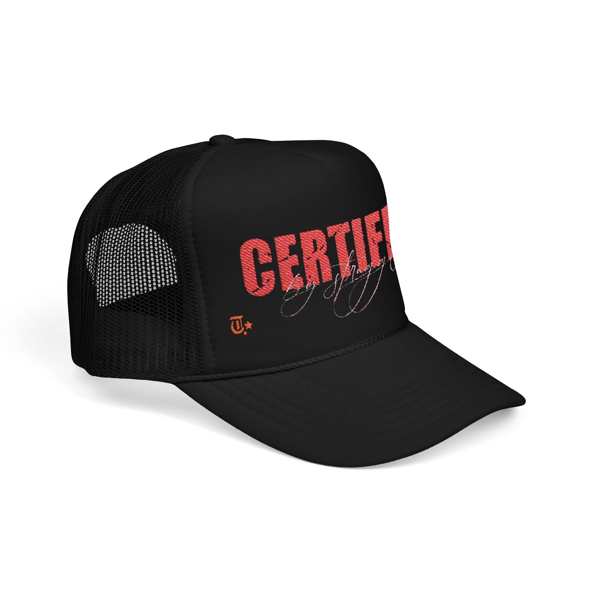 'Certified' Stylish Foam Trucker Hat