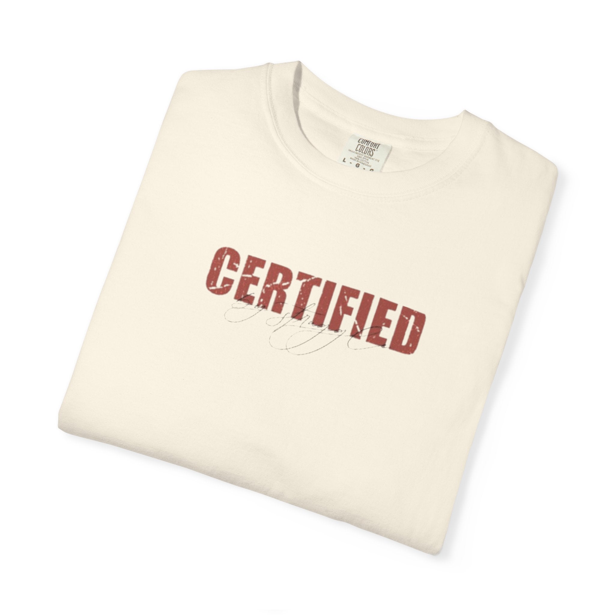 'Certified' C.B.S. Unisex T-shirt