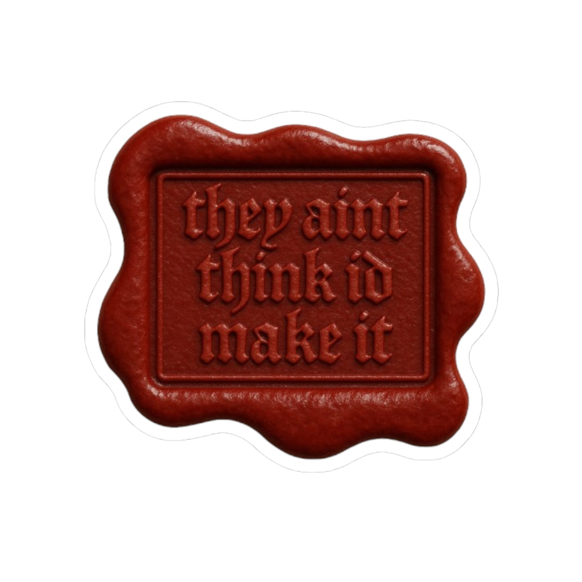 'Certified' Kiss-Cut Stickers