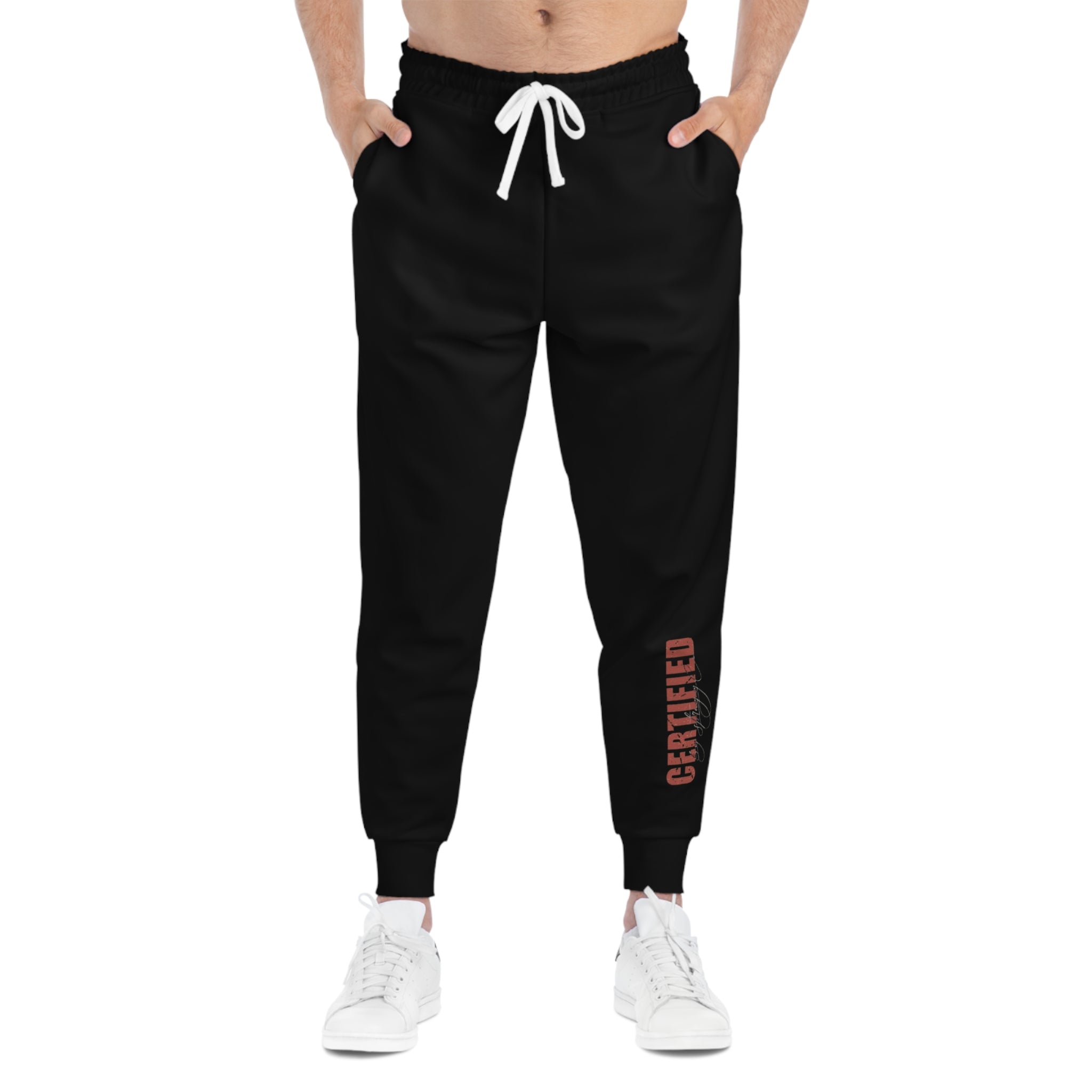 'Certified' Athletic Joggers Relaxed Fit