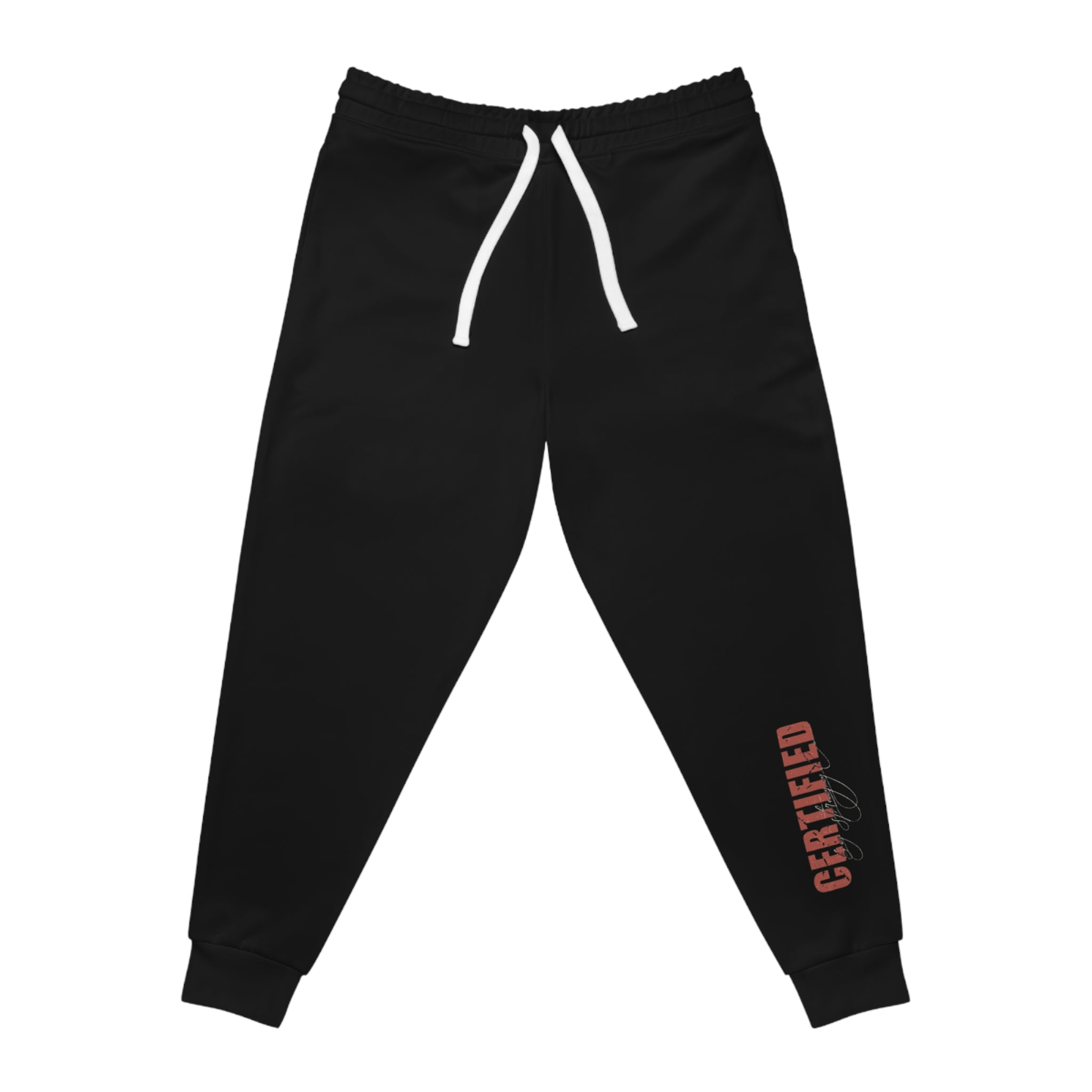 'Certified' Athletic Joggers Relaxed Fit