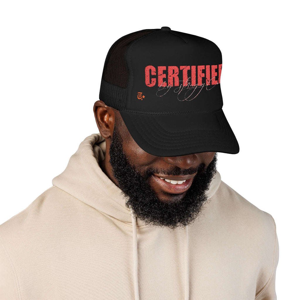 'Certified' Stylish Foam Trucker Hat