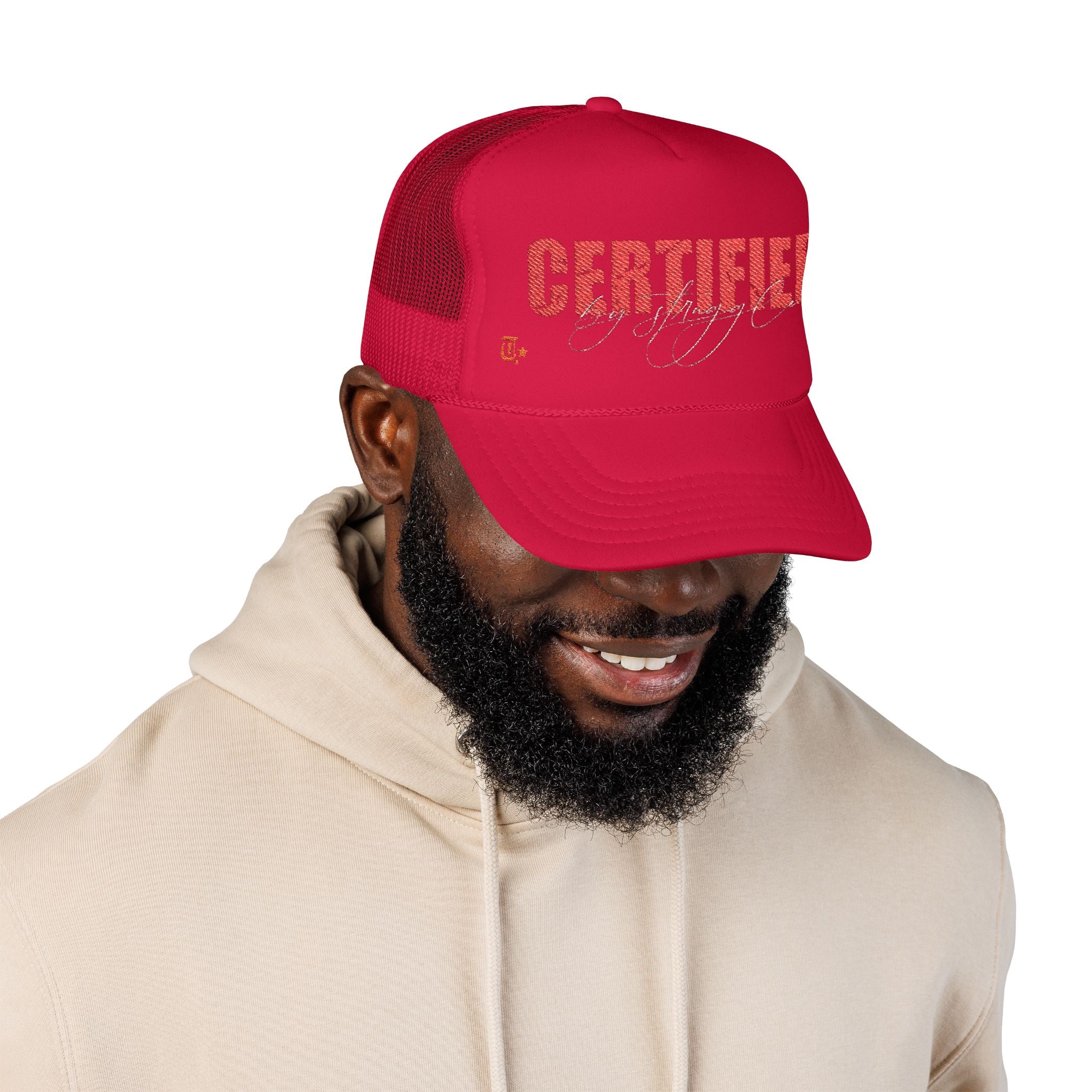 'Certified' Stylish Foam Trucker Hat